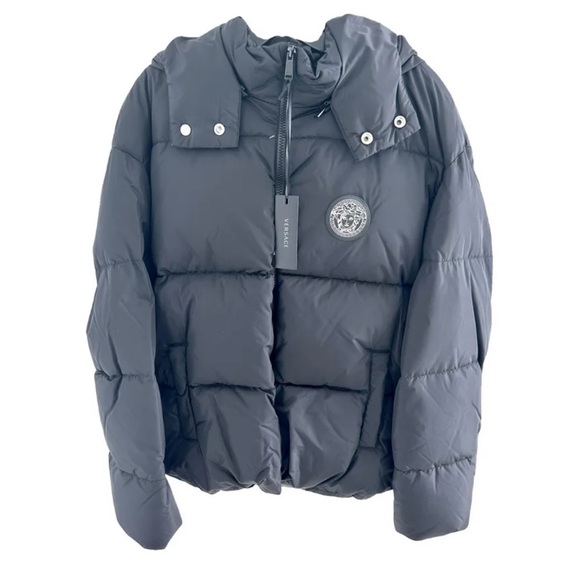 Versace Men’s Logo Down Jacket